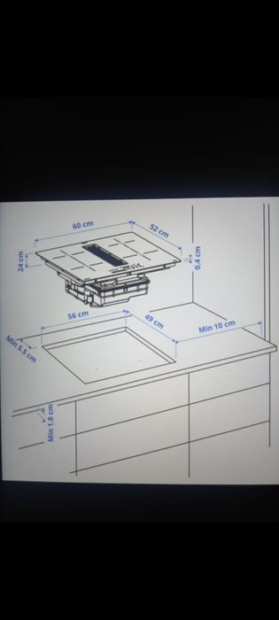 Plita cu inductie și hota incorporata