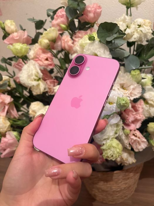 Iphone 16 128gb розовый