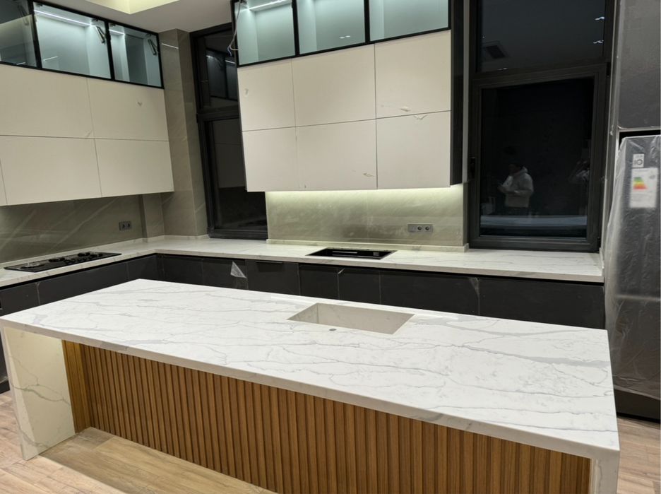 столешница и санузел из изкуствения камень