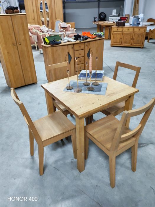 Masa cu Scaune - Lemn Masiv - Mobilier Germania