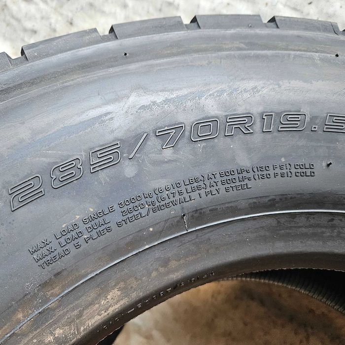 4Нови тежкотоварни гуми 285/70R19.5 Falken BI856 146/144Mmade in Japan