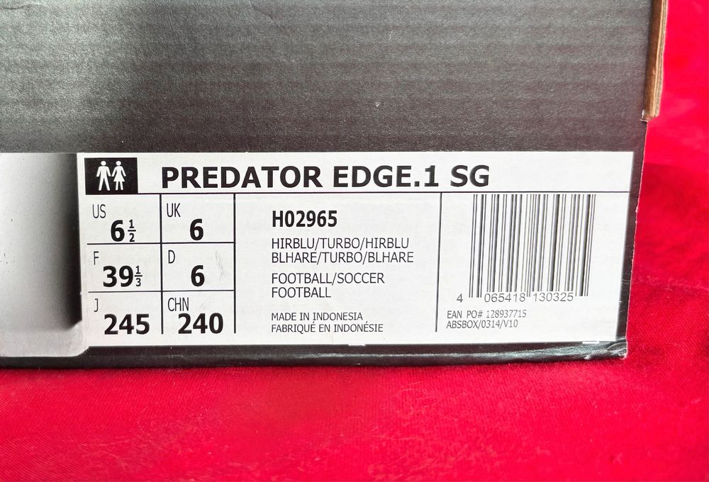 Професионални футболни обувки Adidas Predator Edge.1 SG Elite – НОВИ
