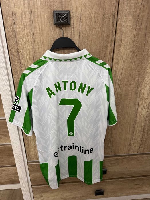 Tricou Fotbal Hummel Real Betis Home Kit 2024/2025 Antony #7 Marimea M -EUR40-