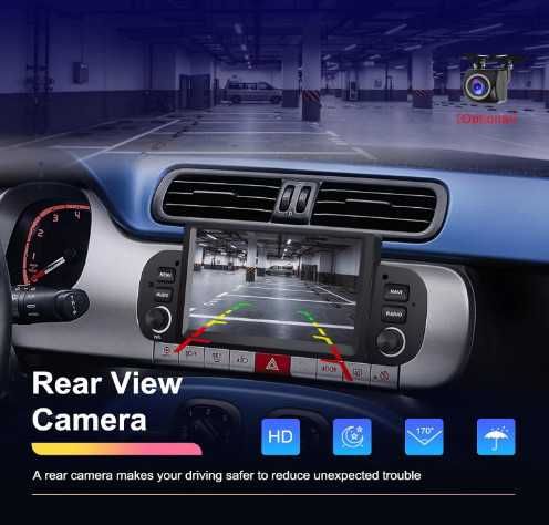 CAMECHO мултимедия за Fiat Panda 2013-2020, 1+32G, Android 13