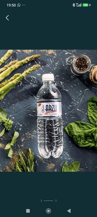 Вода Arzu без газа