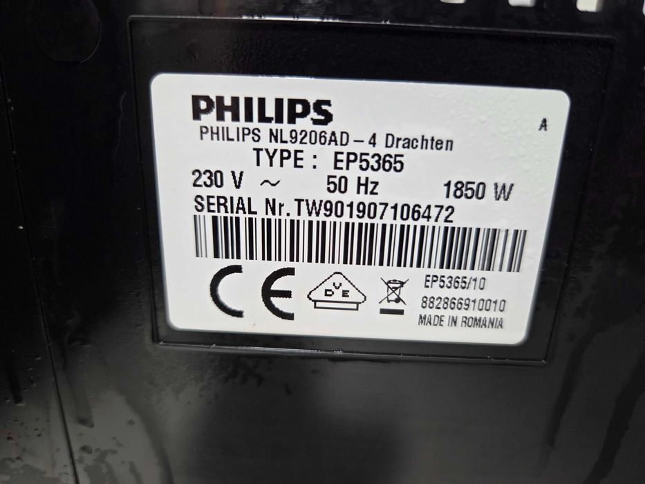 Espressor Automat Philips EP5365 Aparat cu Cafea Boabe Saeco Incanto