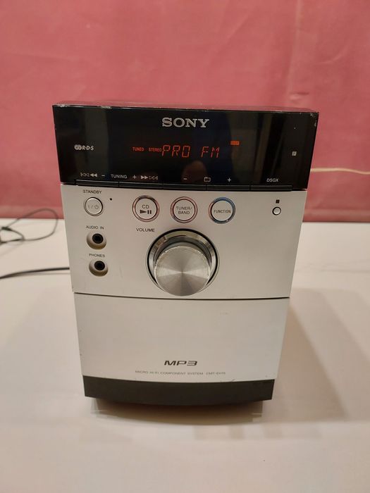 Sistem Sony CD/MP3,tuner RDS, Tape. Perfect funcțional.