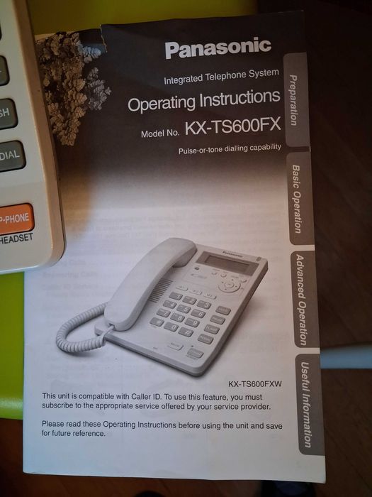 Стационарен телефон 'Panasonic'