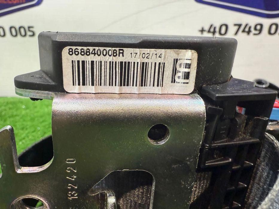 CENTURA SIGURANTA FATA DREAPTA RENAULT MEGANE III B95 1.6 DIESEL 2014 COD OEM 868840008R 2008-2016