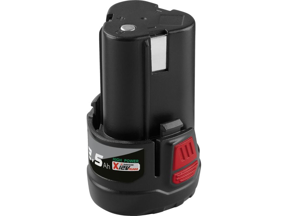 Parkside 12 V Батерия 2,5 Ah PAPK 12 2.5 В1 + зарядно устройство 6 A PLGK 12 6.0 B1