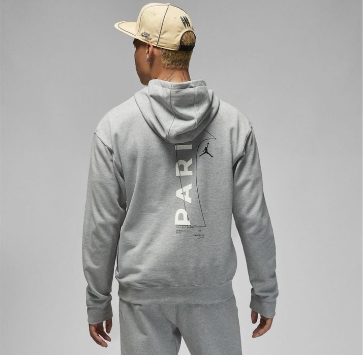 Air Jordan x Saint Germain сив суетшърт