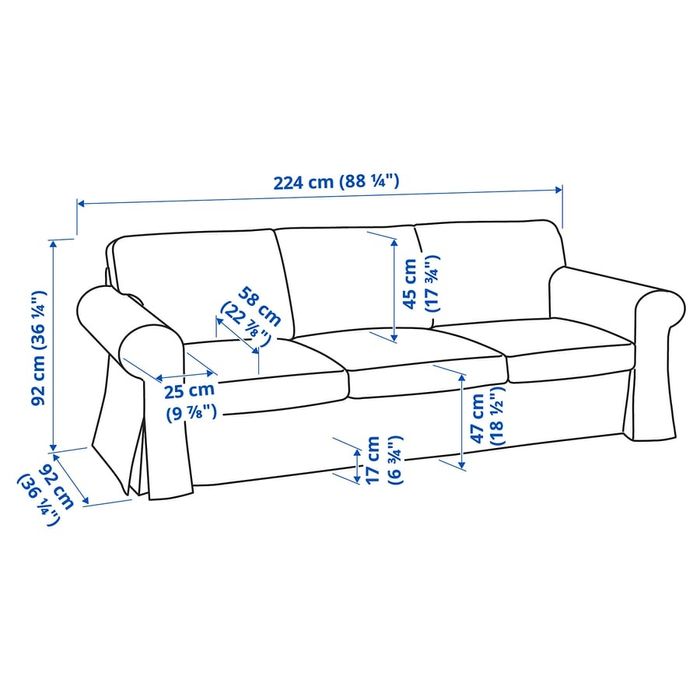 Диван и кресло Ikea