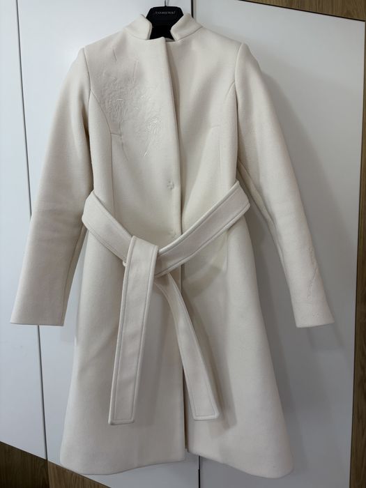 Палто Avin, бяло, като ново