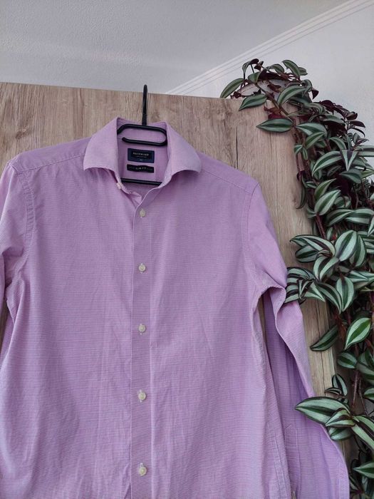 Camasa eleganta Reserved mov violet din 100%bumbac