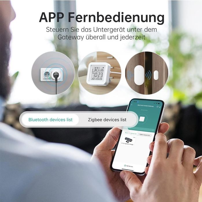 Hub smart MIUCDA Zigbee Bluetooth WiFi Tuya Smart Life