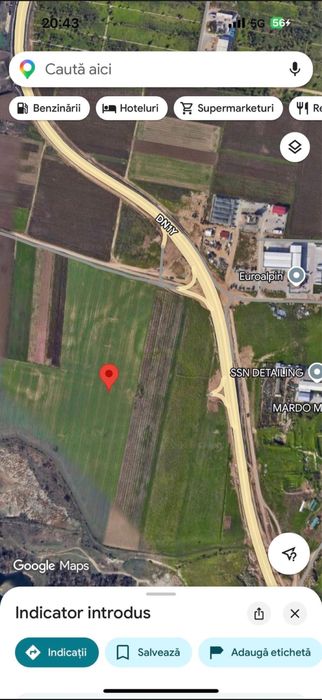 Teren dex16 11800m2, zona Borsului