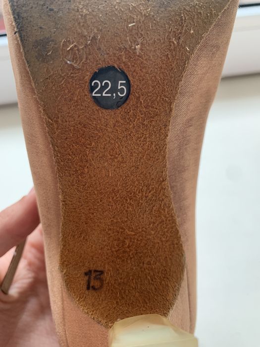 Бальные туфли в нормальном состоянии