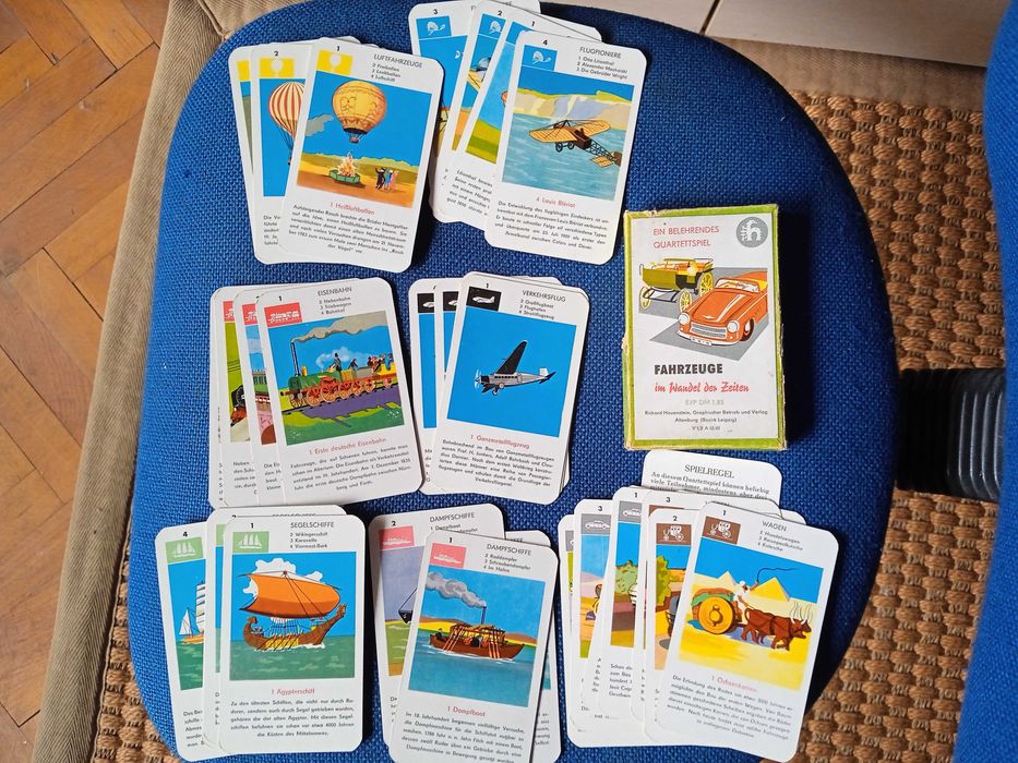 Стари германски карти за игра Черен Петър