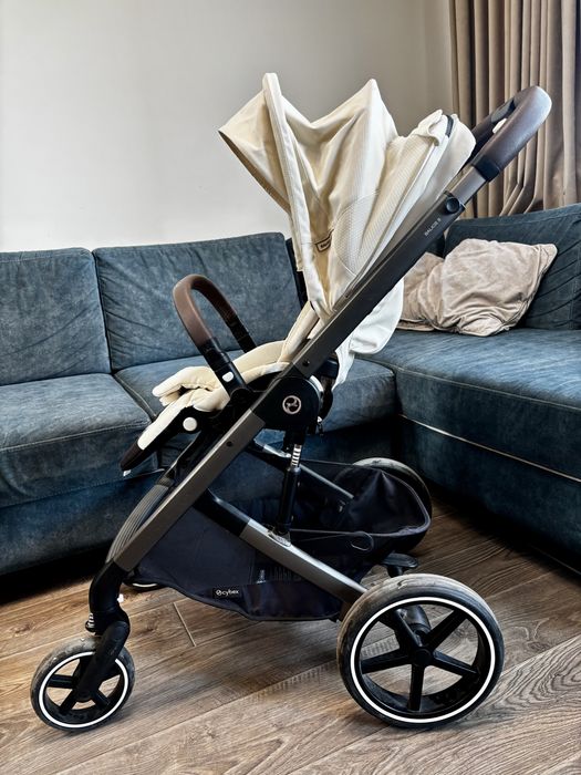 Бебешка количка Cybex Balios S Lux + кош за новорено + кошница за кола