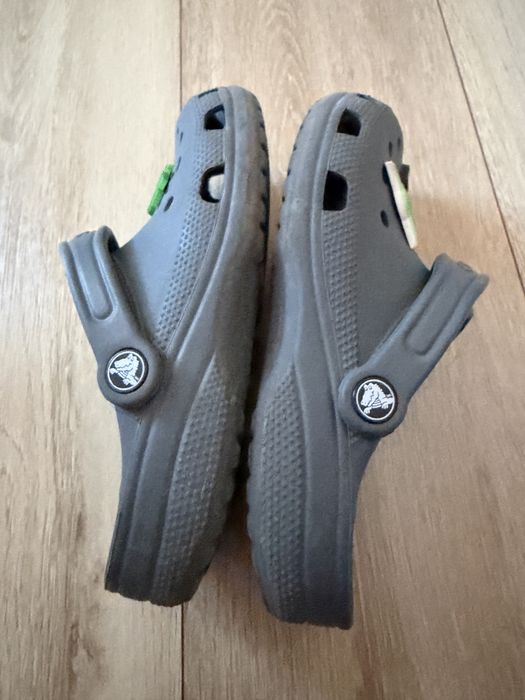 Crocs Classic Детски Анатомични Обувки за Плаж Сив 36-37 номер