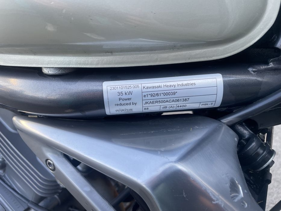 Kawasaki er500,2003 limitat A2
