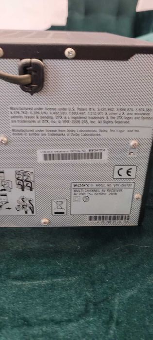 Amplificator Sony cap de serie