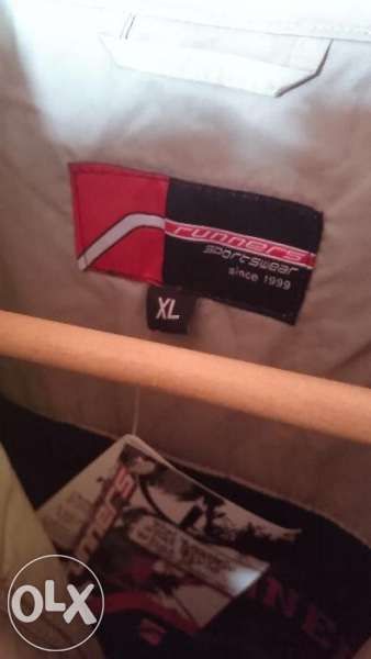 Мъжко подплатено яке Runners размер XL намалена цена