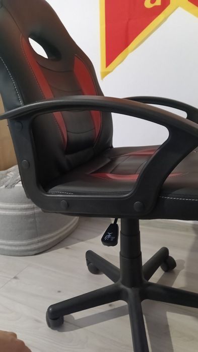Scaun Gaming Roșu Negru