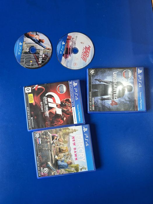 Диски в хорошем состоянии на PS-4.