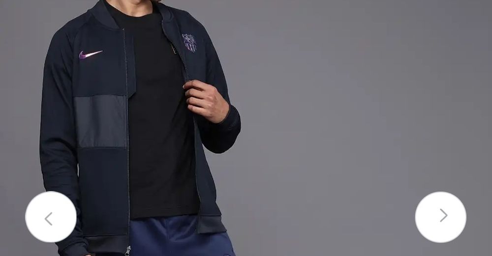 Мъжко горнище Nike "Barcelona" , тъмносиньо М размер