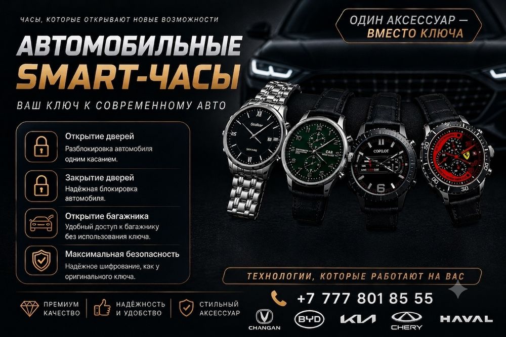 Часы вместо ключа-брелка