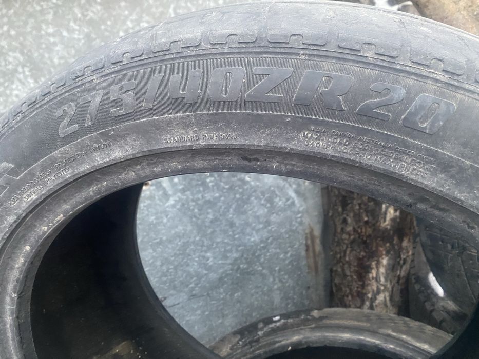 Шины R20 275/40 Средни состояние