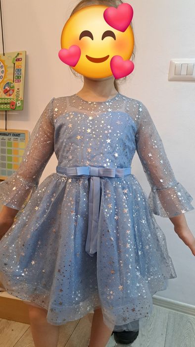 Rochie eleganta fete 5-6  ani