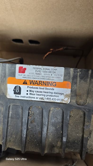 Sirena  auto  12 v  ambulanta etc