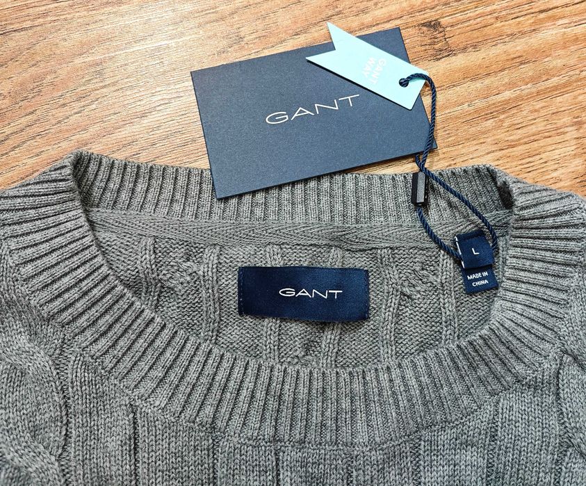 GANT Оригинален мъжки пуловер размер L  НОВО