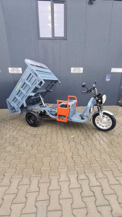 Triciclu Forte 1000Cargo cu bena basculabila si reductor cu 6 viteze