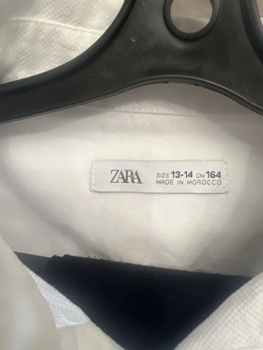 Белые рубашки Zara на 13-14 лет