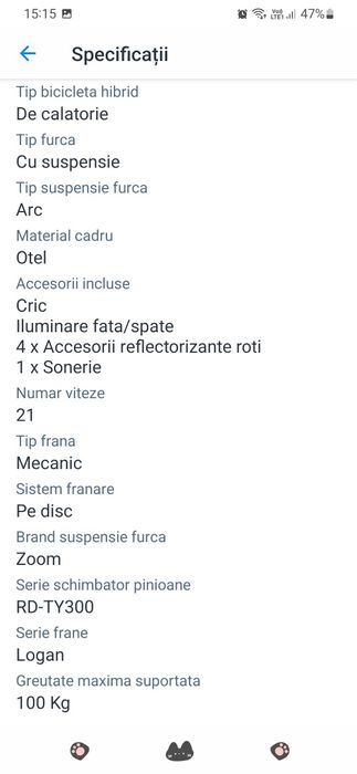 Bicicleta impecabila