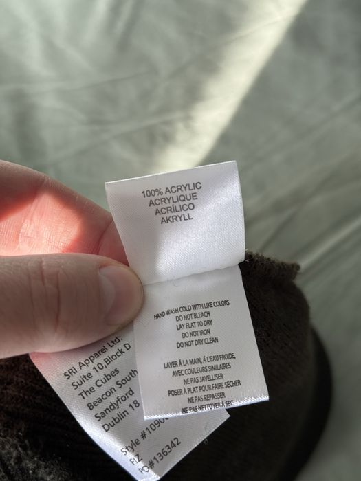 CAT Caterpillar label cuff caciula unisex verde military marime OS nou