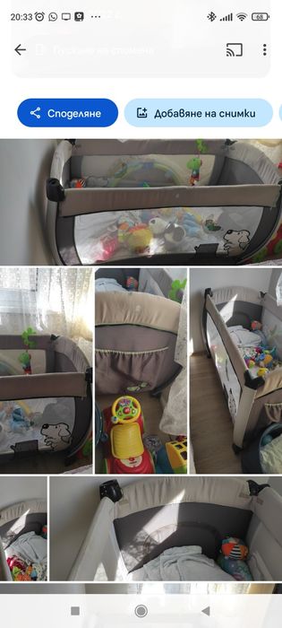 BMW Motorsport детска количка Baby Racer III