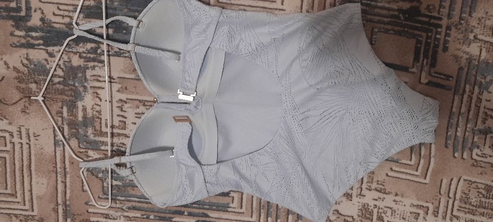 Цял бански в синьо