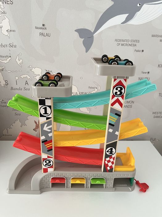 Set masinute copii Car Racetrack City 18+