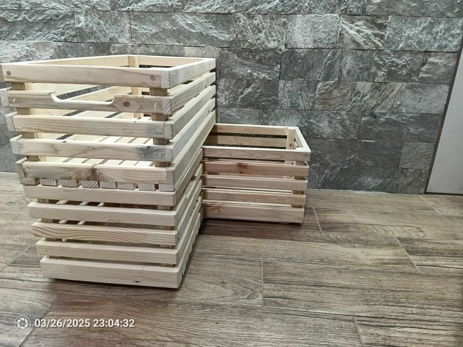 Касетки, щайги - буркани, консерви, плодове, зеленчуци, декорация