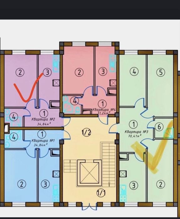 Срочно Продаётся квартира рядом с метро Турон (Green House)