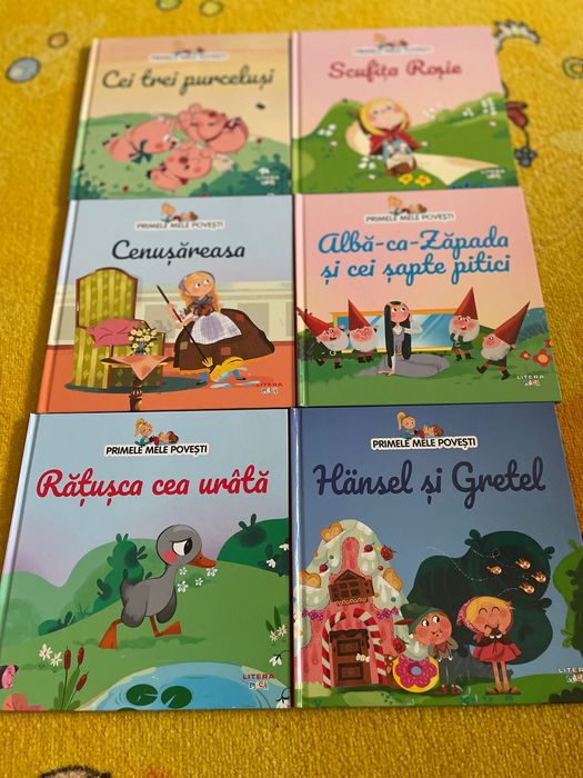 Cărticele copii din seria “Primele mele povești”