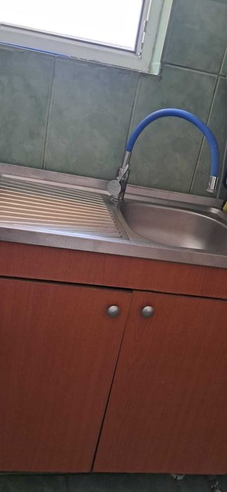 chiuveta de bucatarie cu baterie si masca