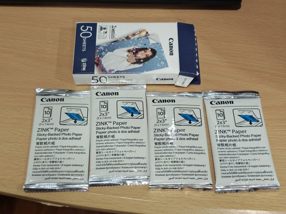 Imprimantă Canon Zoemini PV123,  ZINK + 40 coli