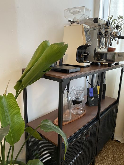 Expressor dual boiler si Rasnita  chit Complet