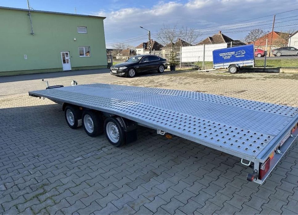 Trailer/platforma Niewiadow jupiter 6m x 2.1m 3 axe 3500 kg