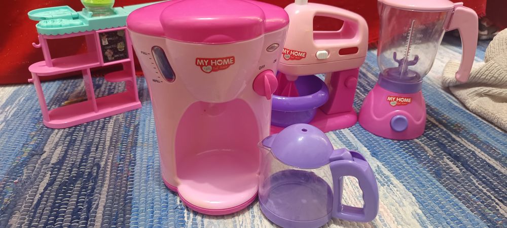 Electrocasnice Jucărie "My Home"Mixer, Blender, Cafetieră -